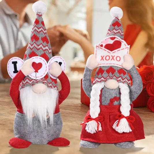 Jumbo Love Gnome Elf Home Decoration ornament gift