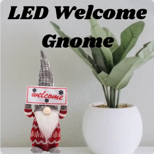 Gnomes Elf Light Up Welcome Home