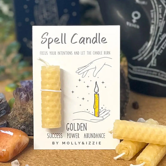 Spell Candle - Golden - Spellbound