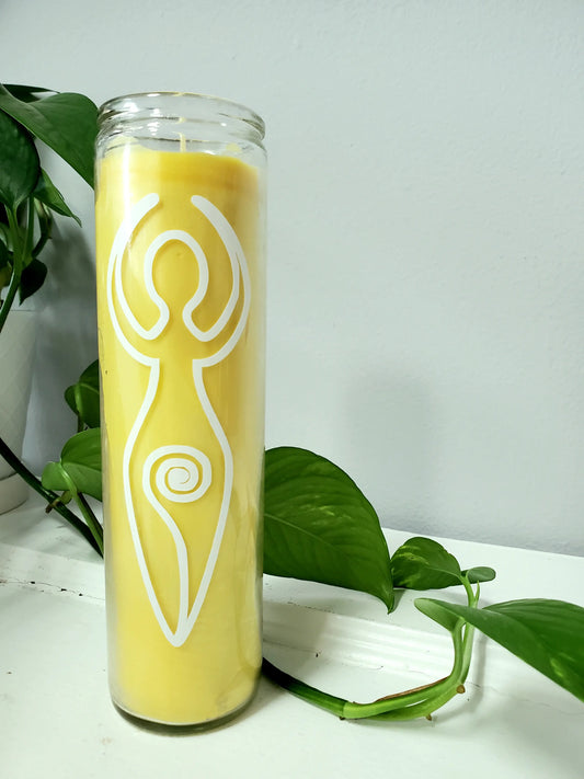 Fertility Goddess Devotional Candle - Spellbound