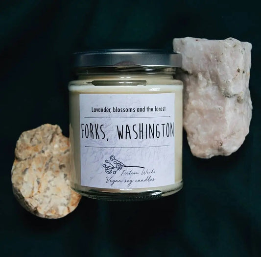 Forks, Washington Candle | Twilight-inspired - Spellbound
