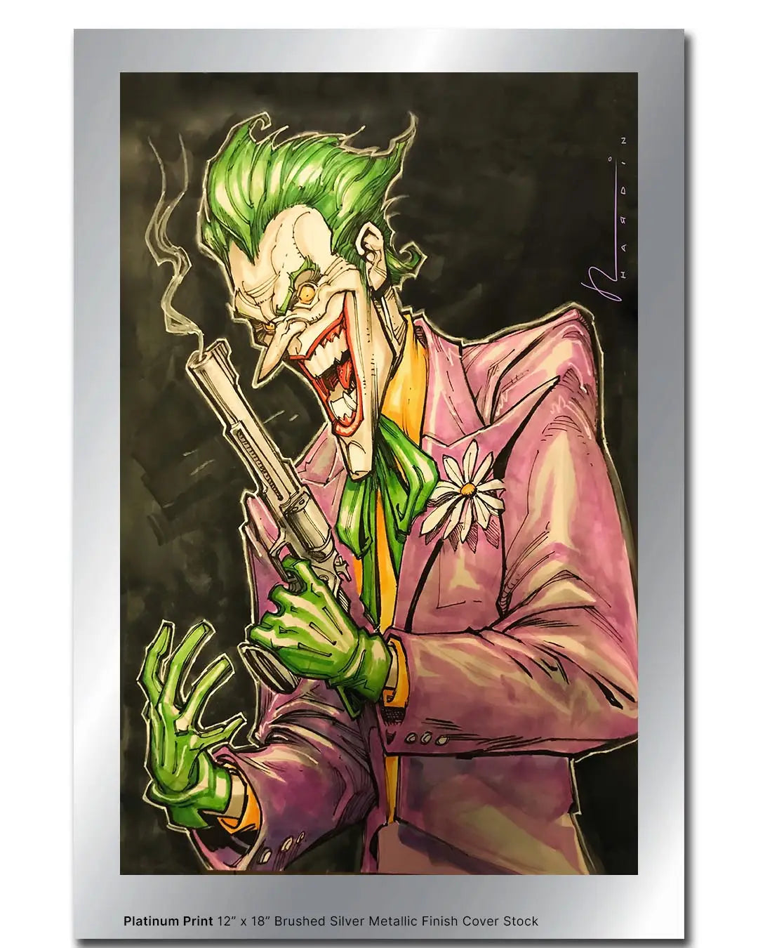 Joker: No Laughing Matter - 12" X 18" Platinum Print - Spellbound