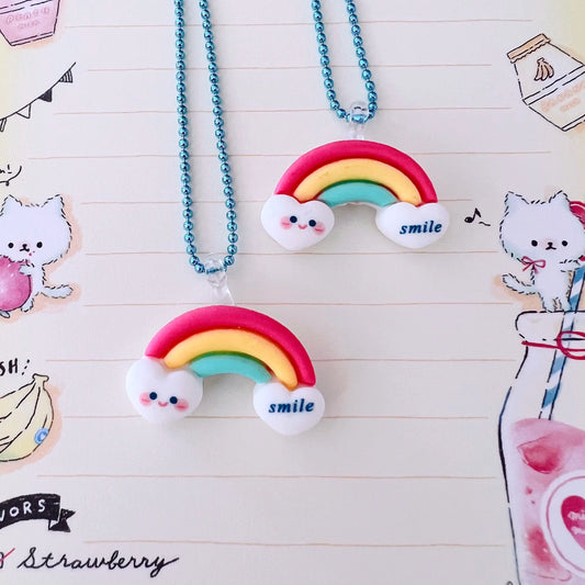 Pop Cutie Gacha Happy Rainbow Kids Necklaces - Spellbound