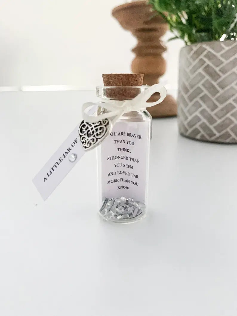 Positivity Bottle | Glass Jar | Sentimental Gift - Spellbound