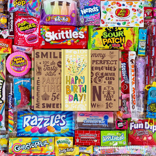 Happy Birthday Candy Care Package For Birthday Girl or Boy - Spellbound