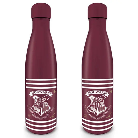 Harry Potter (Crest & Stripes) Metal Drinks Bottle - Spellbound