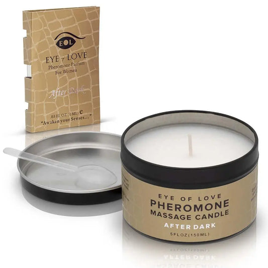 After Dark Pheromone Massage Candle + Free Pheromone Parfum - Spellbound