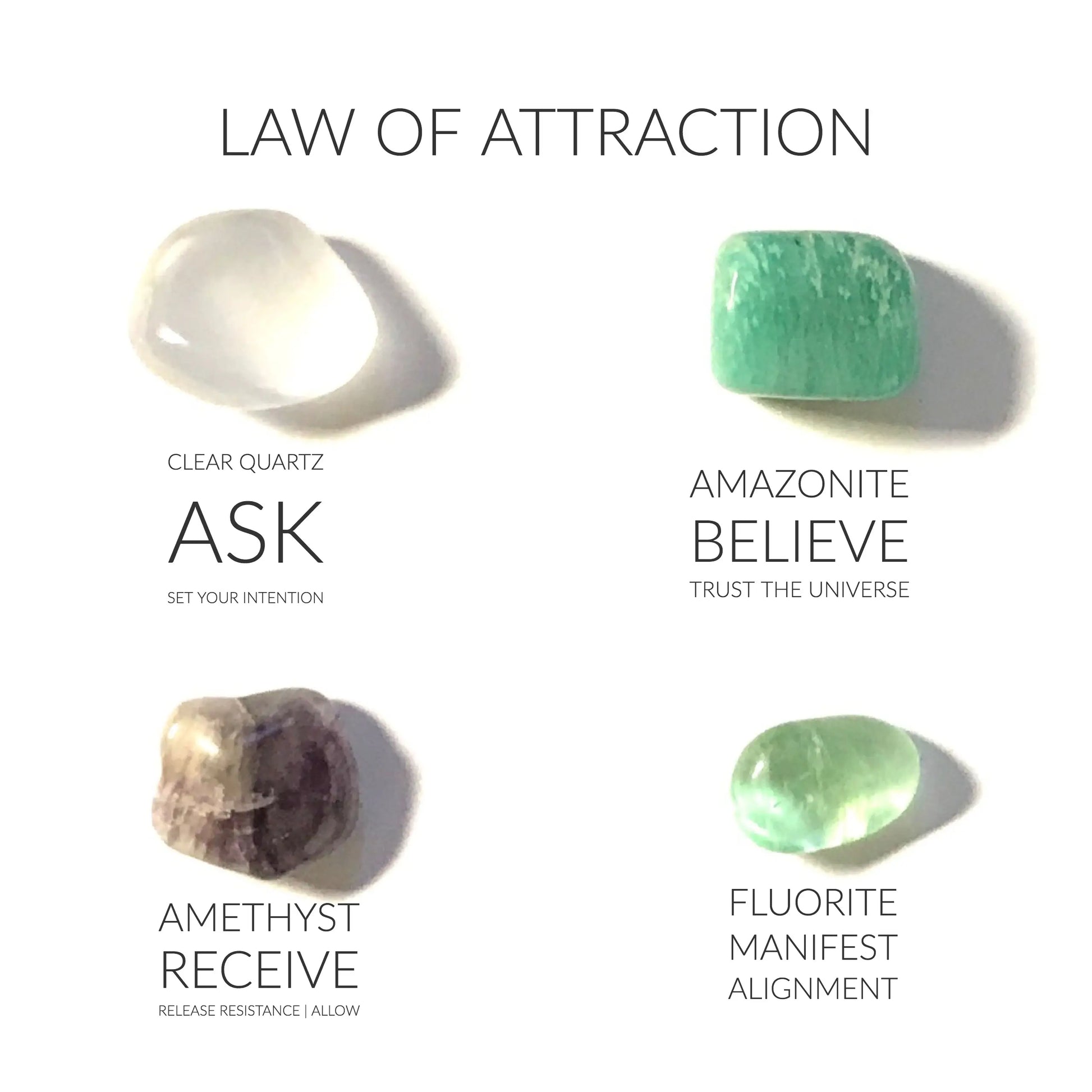 Law of Attraction - Rox Box - crystal set - crystal kit - Spellbound
