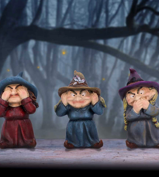Three Wise Witches Figurine 9.3cm - Spellbound