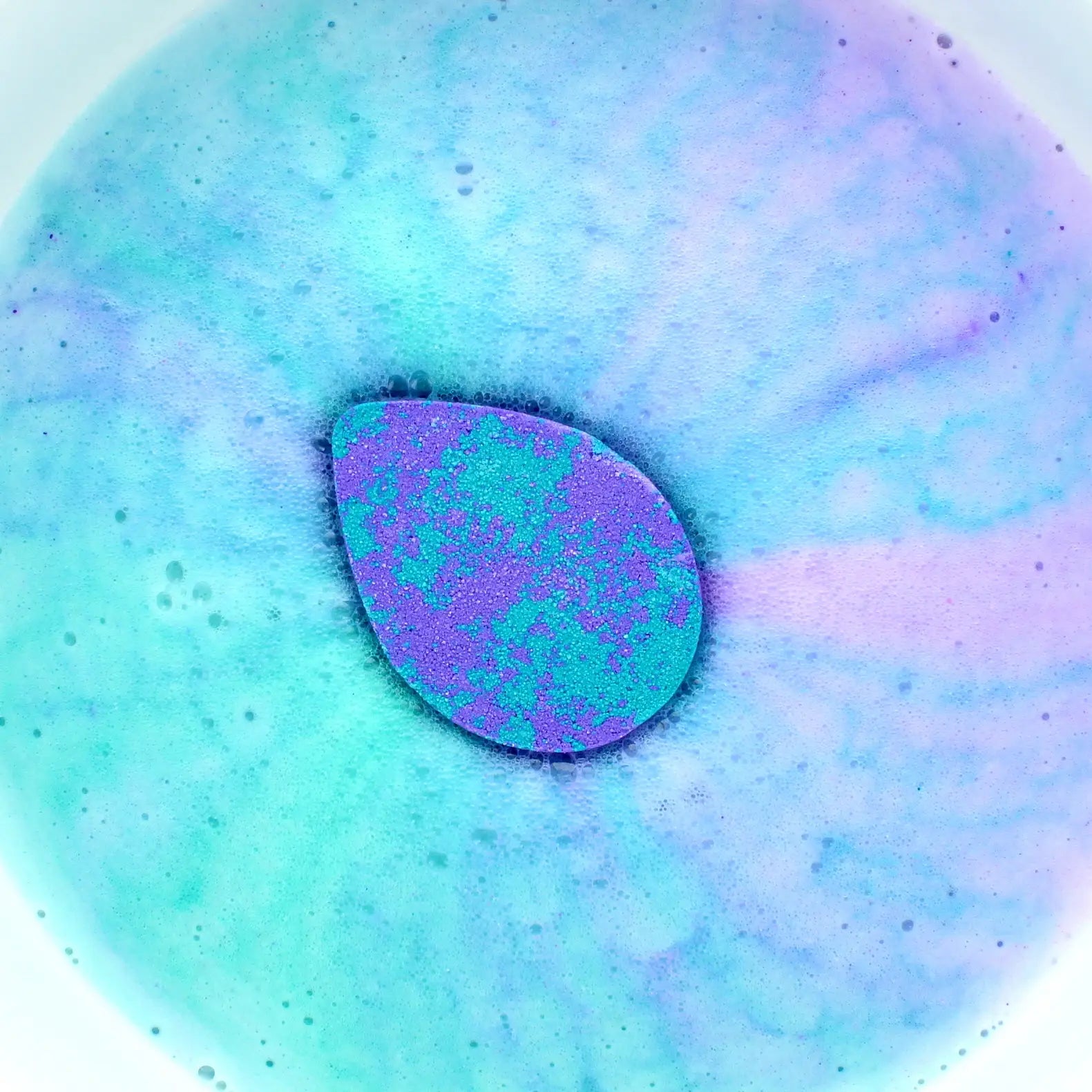 Purple Rain Colour Burst Bath Bomb - Spellbound