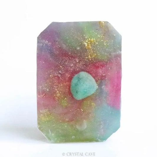 Flower Child - Amazonite Gemstone Soap - Spellbound