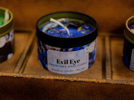Evil Eye Protection Spell Candle - Spellbound