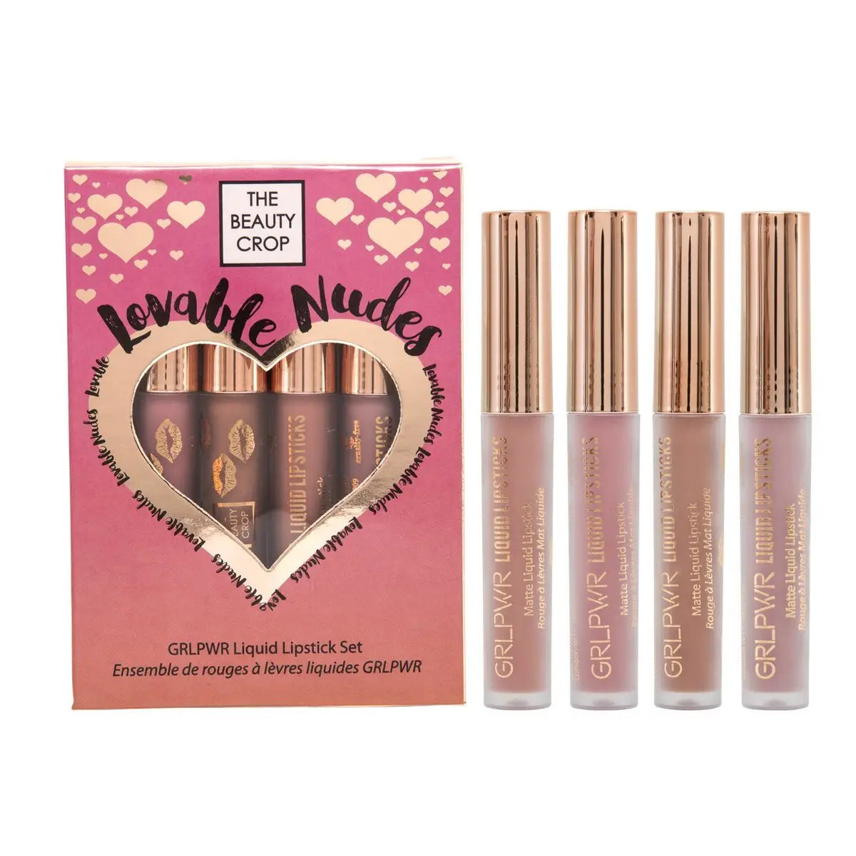 Lovable Nudes Set - Mini Liquid Lipstick Set - Spellbound