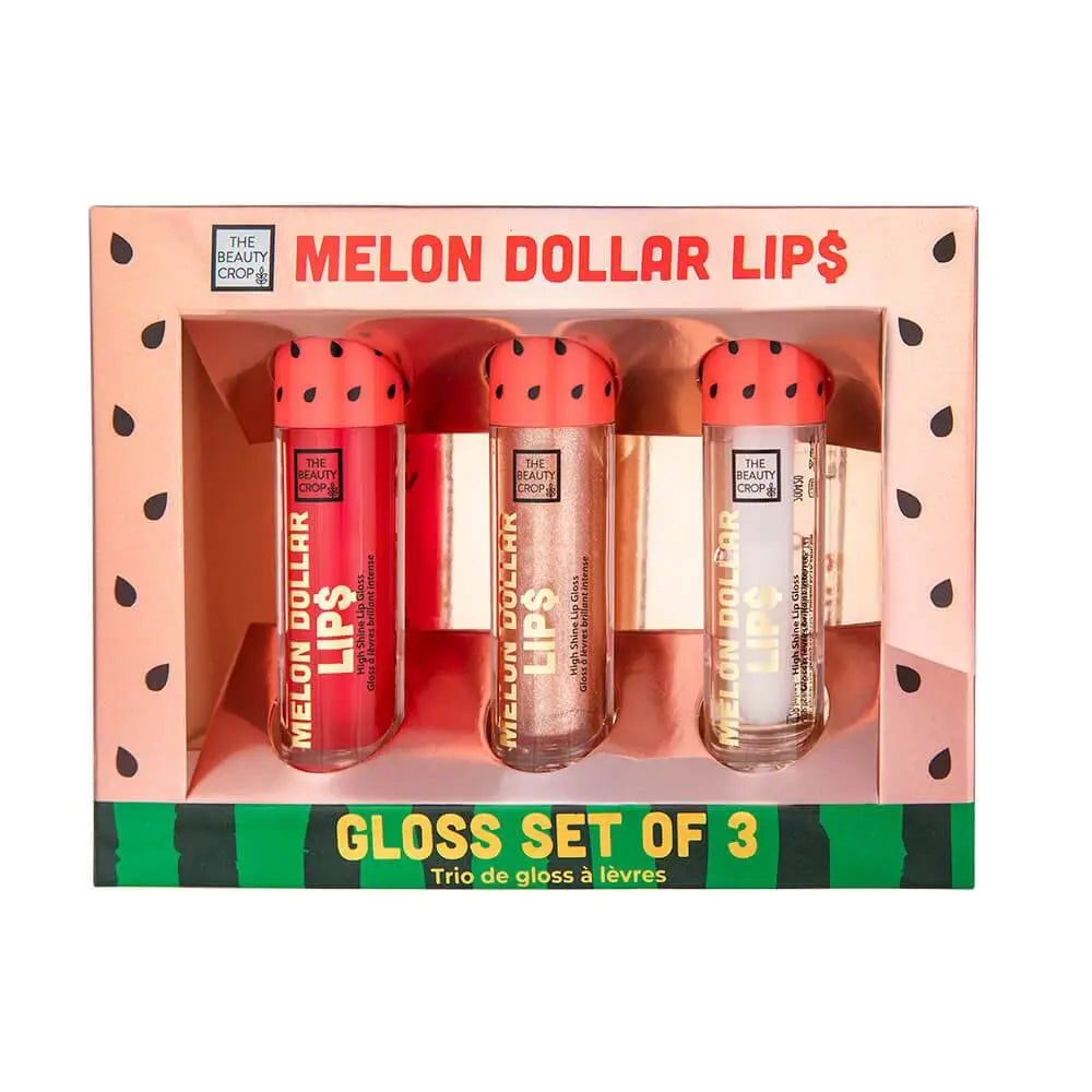 Melon Dollar Lips Lipgloss Trio Set - Spellbound