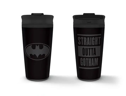 Batman - Straight Outta Gotham Metal Travel Mug - Spellbound