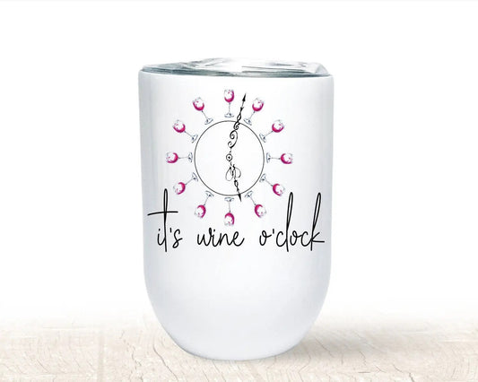 It's Wine O'clock - Wine Tumbler - Spellbound