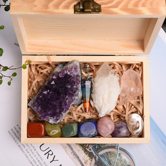 Deluxe Healing Crystal Set with 11 PCS - Spellbound