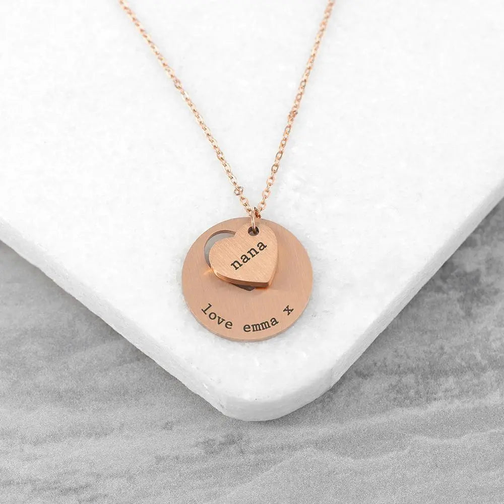Personalised Place in My Heart Necklace - Spellbound