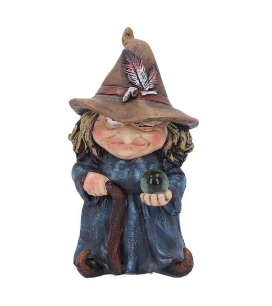 Trouble Small Witch and Crystal Ball Figurine - Spellbound