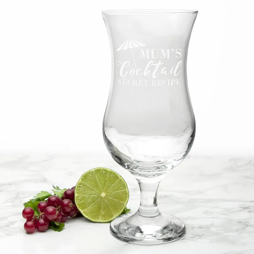 Personalised Happy Hour Cocktail Glass - Spellbound