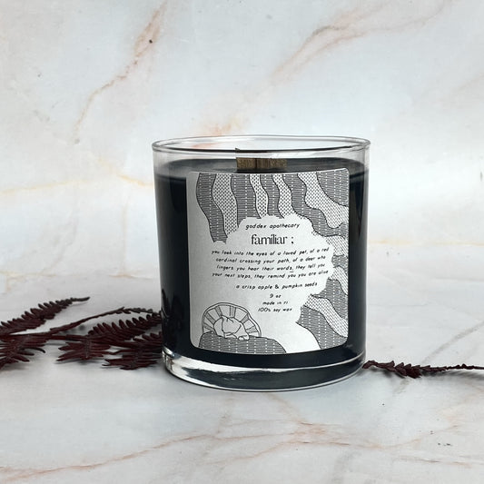 Familiar Soy Wax Candle - Spellbound