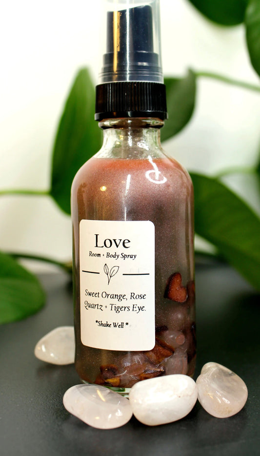 Sweet Orange, Rose Quartz: Love Room + Body Spray - Spellbound