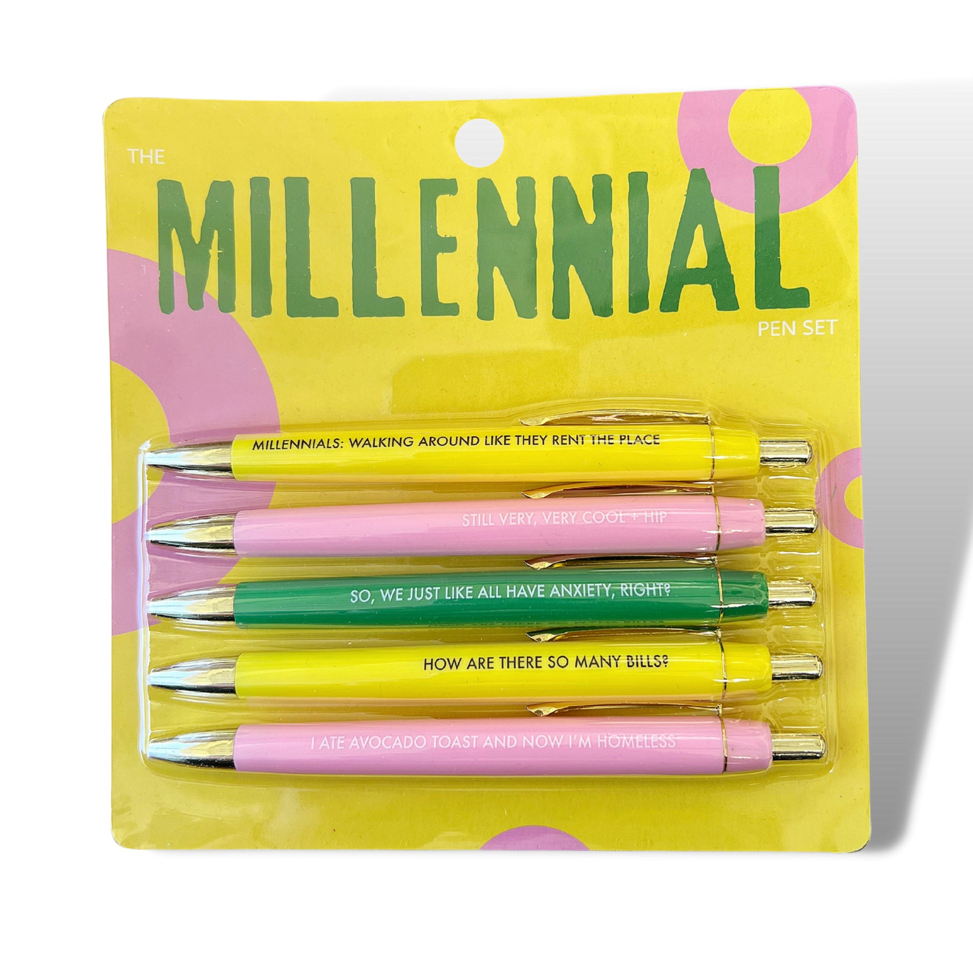 Millennial Pen Set (funny) - Spellbound