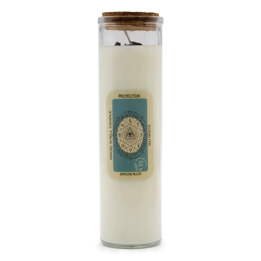 Magic Spell Candle - Protection ancient wisdom faire