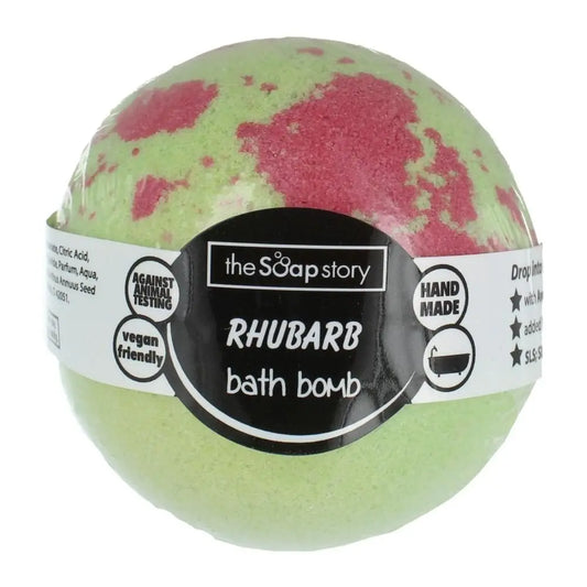 Rhubarb Handmade Bath Bomb - Spellbound