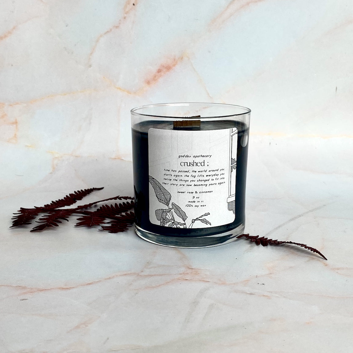 Crushed Soy Wax Candle - Spellbound