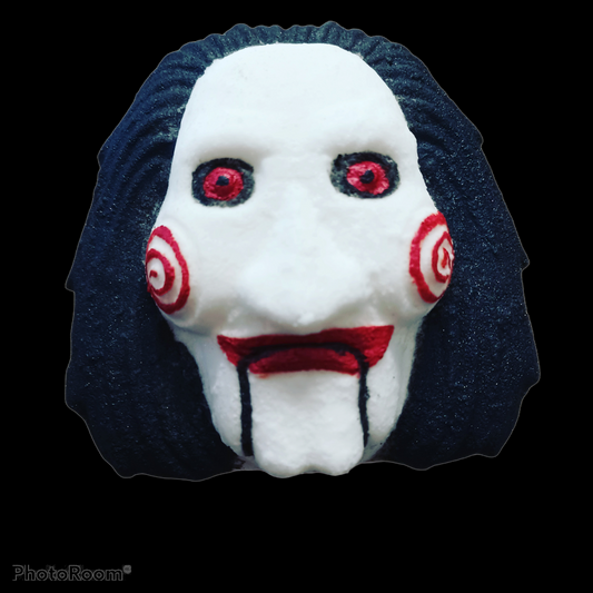 Billy Saw Puppet Mask Bath Bomb - Spellbound