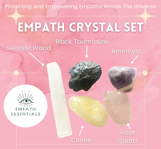 Empath Protection Crystal Set - Spellbound