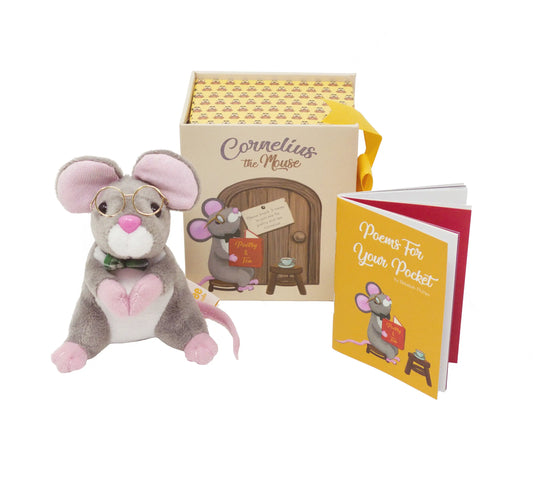 Farlee and Friends ~ Cornelius the Mouse w/ Poetry Booklet pawz publishing faire