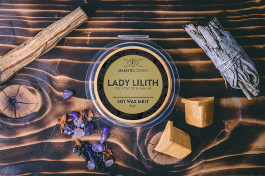 Lady Lilith - Cedarwood & Jasmine - Soy Wax Melt - Spellbound