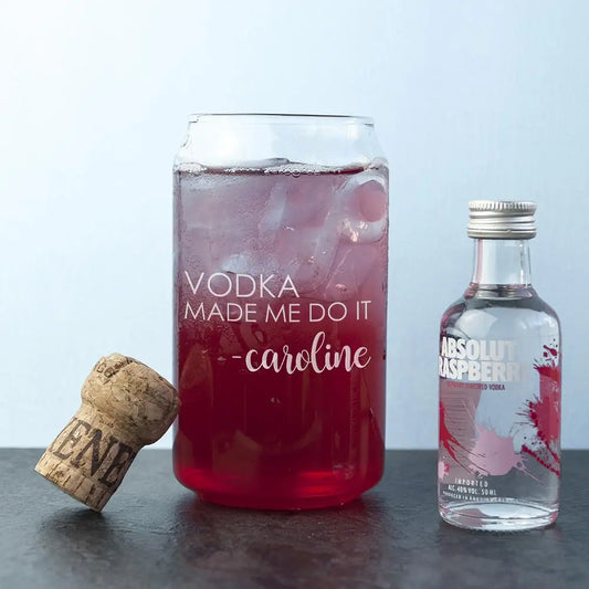 Personalised Guilty Pleasure Can Glass treat republic faire