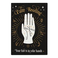 PALM READING VELVET A5 NOTEBOOK - Spellbound