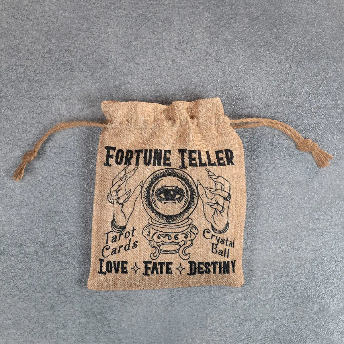 Fortune Teller Large Tarot Crystal Pouch - Spellbound