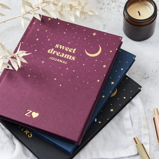 Sweet Dreams Journal for Night Time Reflection - Spellbound