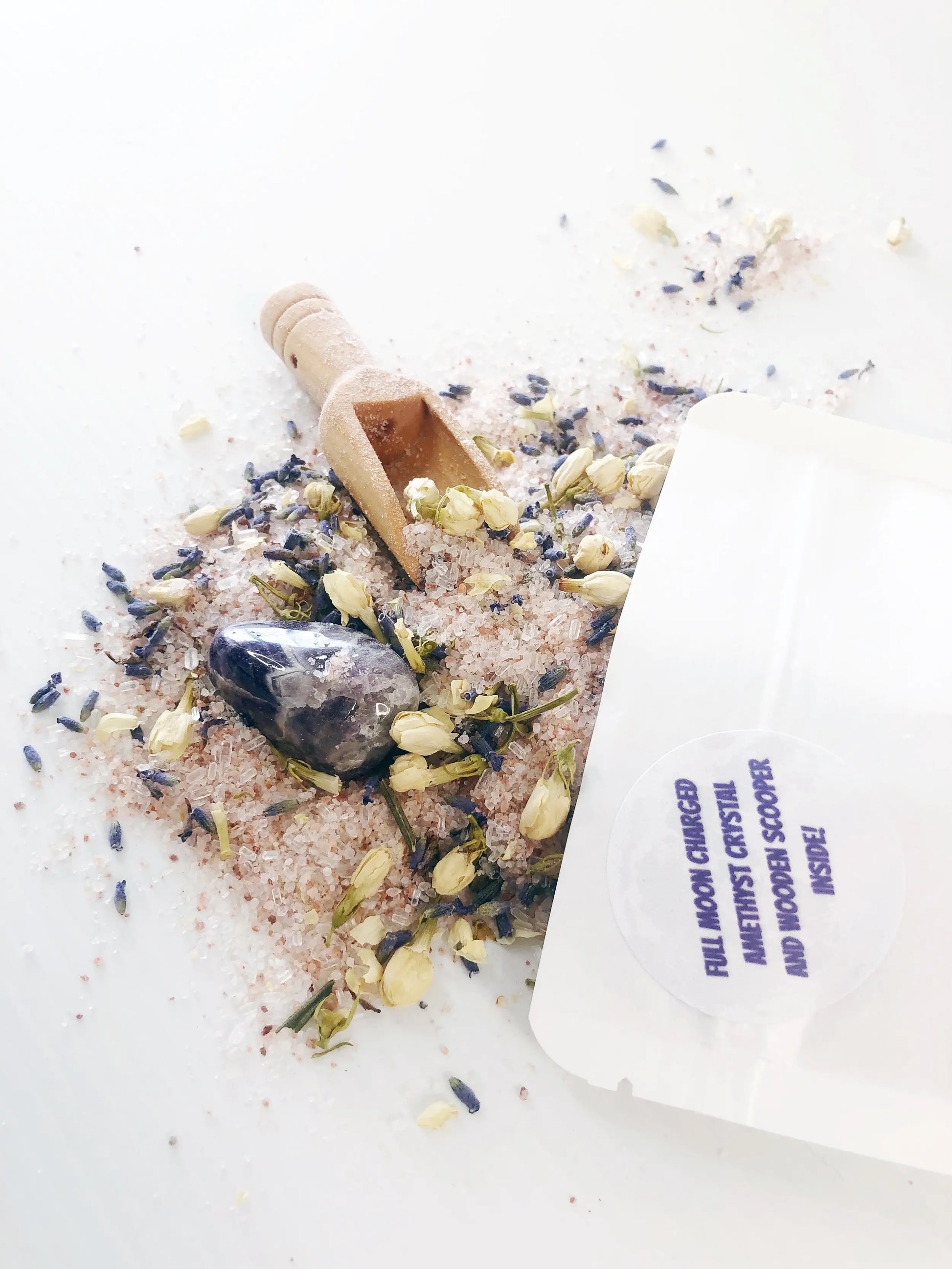 Fuck Off, Anxiety! Crystal Infused Bath Salts - Spellbound