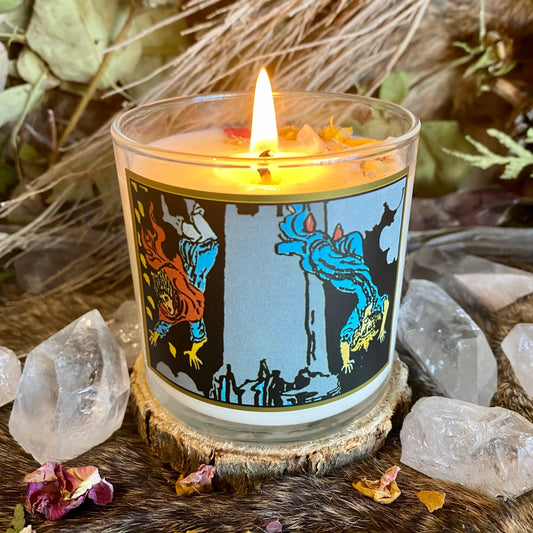 6oz Tower Tarot Candle - Spellbound