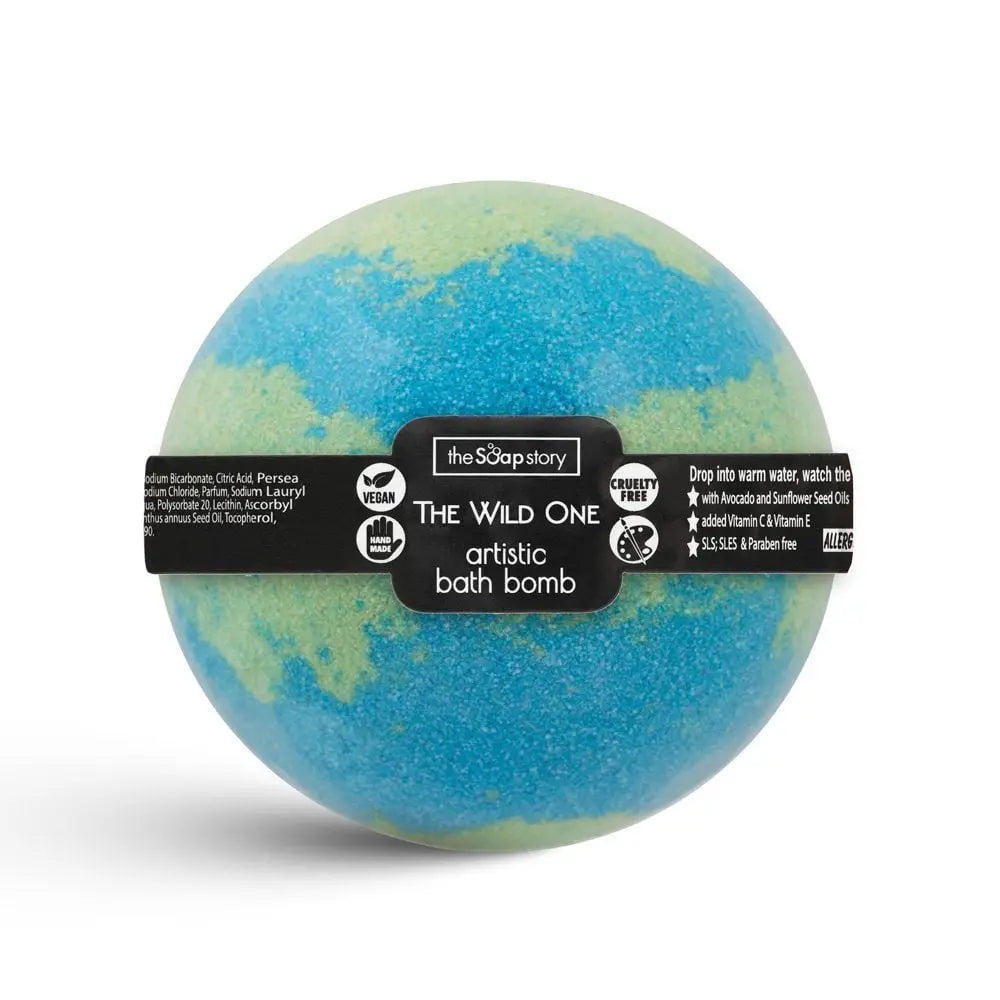 The Wild One Artistic Handmade Bath Bomb - Spellbound