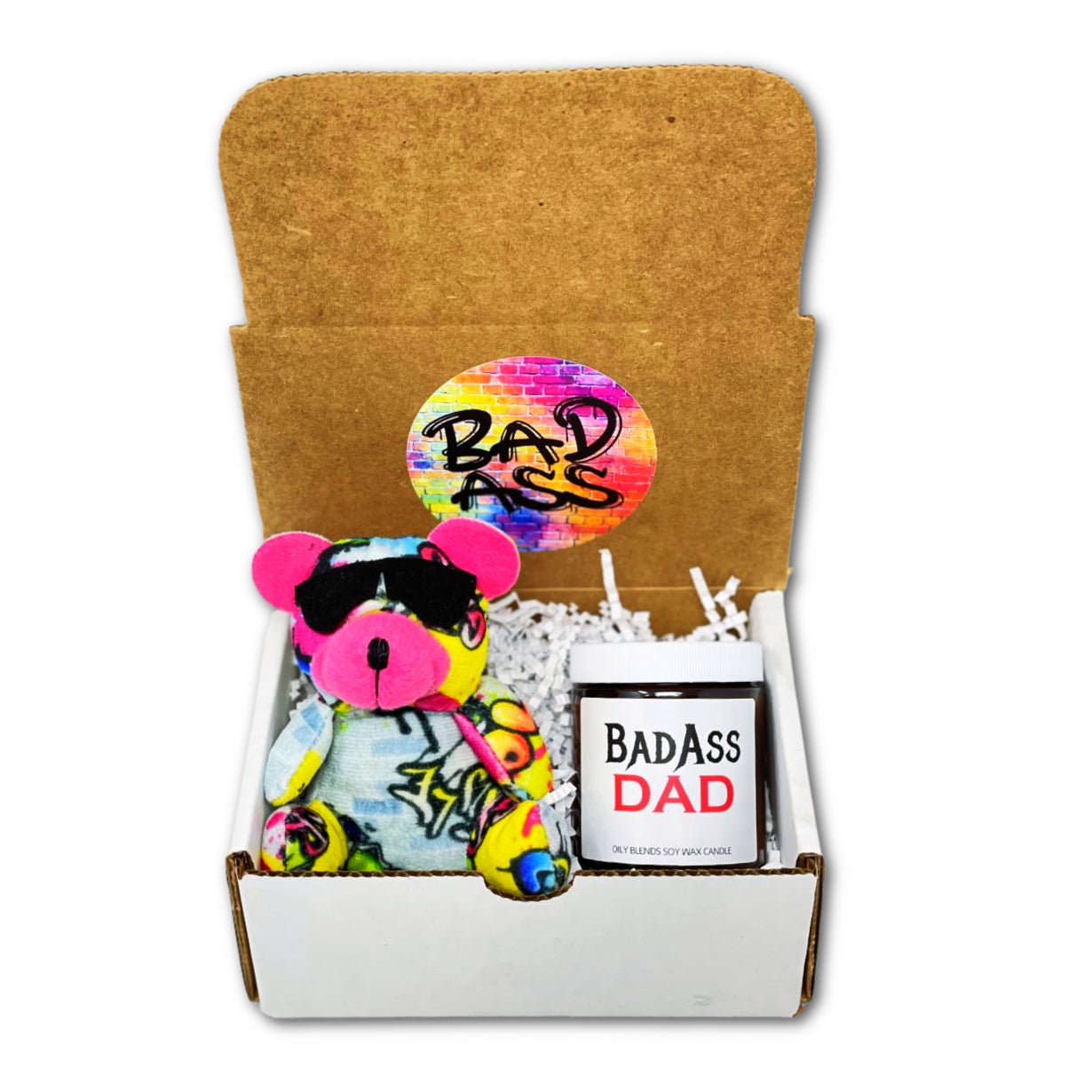 Bad Ass Gift Sets - Includes candles and badass plush - Spellbound