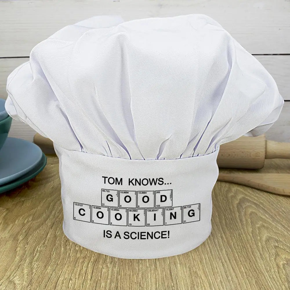 Good Cooking Is Science Chef Hat - Spellbound