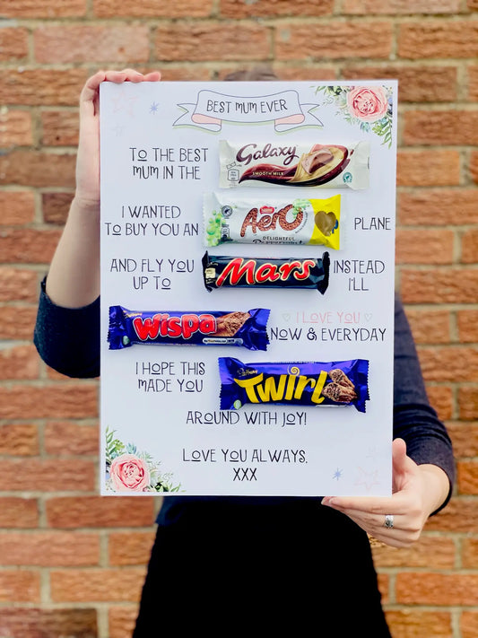 Best Mum Chocolate Message Board Gift - Spellbound