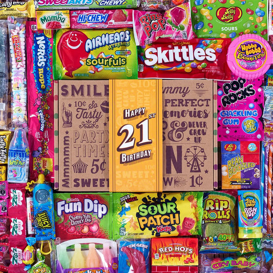 21st Birthday Retro Candy Gift - Spellbound