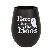 HERE FOR THE BOOS STEMLESS GLASS - Spellbound
