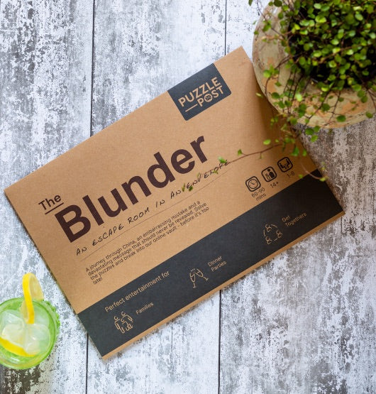 Escape Room in An Envelope: Dinner Party - THE BLUNDER - Spellbound