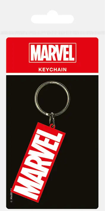 Marvel (Logo) Rubber Keychain - Spellbound