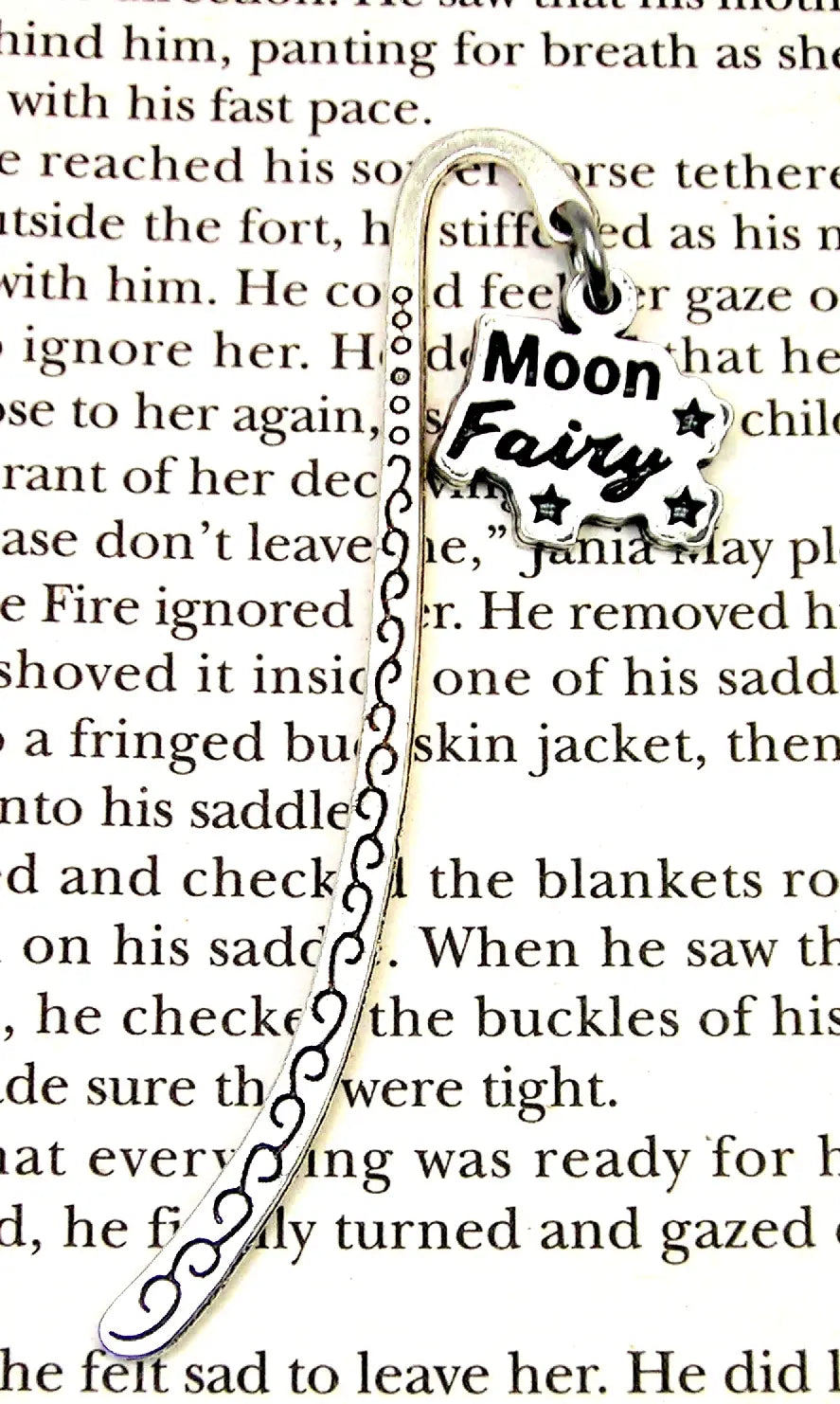 Moon Fairy stars Bookmark book lover Fantasy Fable Magic - Spellbound
