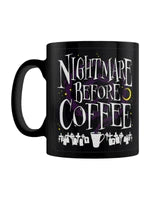 A Nightmare Before Coffee Black Mug - Spellbound